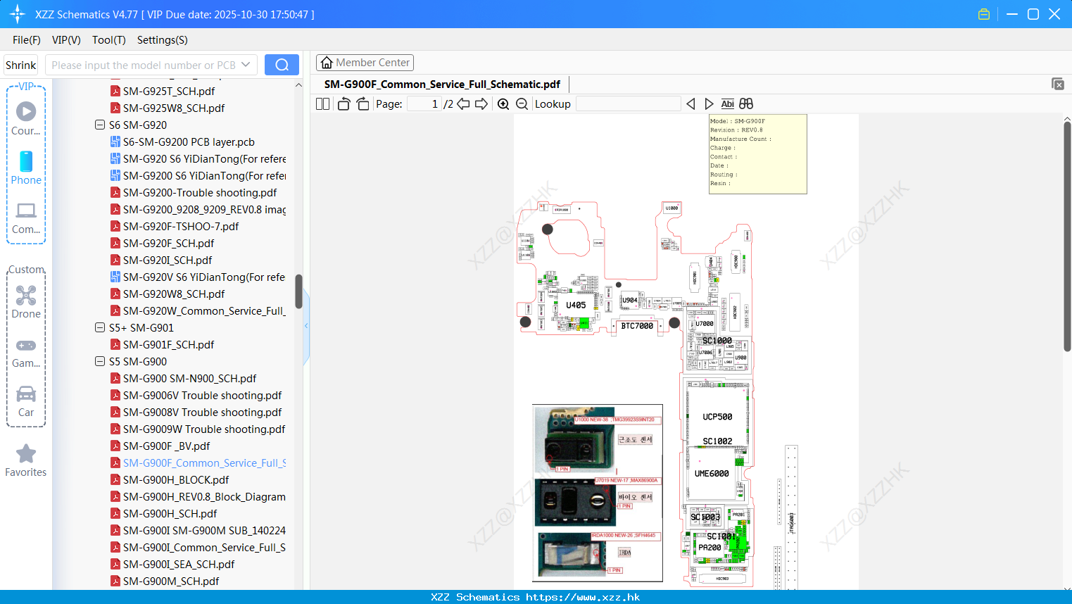Samsung SM-G900F_Common_Service_Full_Schematic